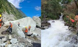 लाङ्टाङ क्षेत्रमा अलपत्र परेका १२ पदयात्रीको सकुशल उद्धार