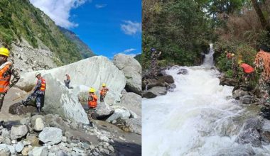 लाङ्टाङ क्षेत्रमा अलपत्र परेका १२ पदयात्रीको सकुशल उद्धार