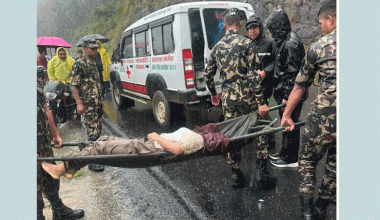 पाँचथर जिप दुर्घटना : छजनाको मत्यु, छजनाको अवस्था गम्भीर