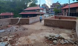 अलपत्र भएको करिब एक वर्षपछि बन्यो गौरीघाट पुल