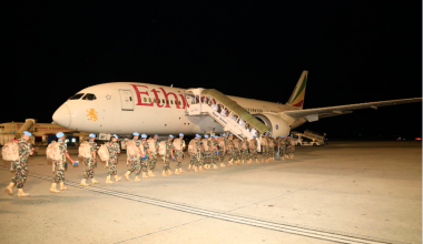 शान्ति सैनिकको अदलीबदली