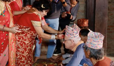 वसन्तपुरमा सामूहिक भाइटीका