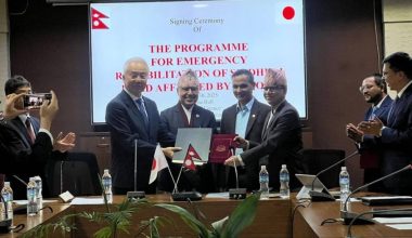 बिपी राजमार्ग पुन : निर्माण र मर्मतका लागि जापान सरकारबाट दुई अर्ब ६० करोड अनुदान सहयोग