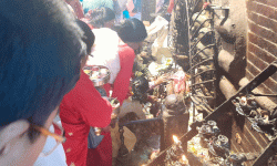 तलेजु मन्दिर खुल्ला : बिहानैदेखि दर्शनार्थी घुइँचो