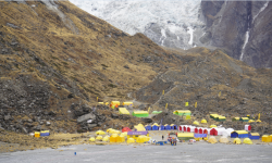 अन्नपूर्ण आधारशिविरमा धेरै पर्यटक आएपछि…