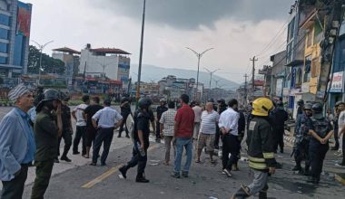 काभ्रेमा तोडफोड-आगजनी घटनाको अनुसन्धान गर्दै प्रहरी