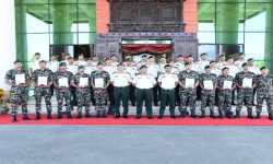 क्याब्रिअन पट्रोलमा स्वर्ण पदक विजेता सैनिक टोली सुशोभित