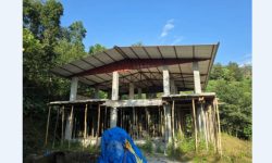 बजेट अभावमा तङ्ग्राम स्वास्थ्यचौकी भवन अधुरै