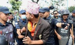 प्रदर्शन गर्ने निकोलस भुसालसहित ३ जना माइतीघरबाट पक्राउ