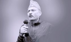 सभामा बोल्दैगर्दा ढलेका मजदुर नेता गौतमको निधन