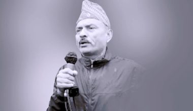 सभामा बोल्दैगर्दा ढलेका मजदुर नेता गौतमको निधन