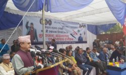 संविधानको रक्षाका लागि समर्पित हुन आग्रह कांग्रेस कार्यवाहक सभापति खड्काको आग्रह