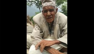 शताब्दी पुरुष जिसी भन्छन्- ‘अस्पताल भर्ना भएको र औषधी खाएको छैन्’