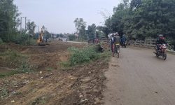 नेपालगञ्ज-गुलरिया सडकमा चार ‘लेन’को पुल निर्माण हुँदै