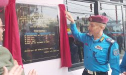 प्रहरी प्रभाग बुङ्गमतीको भवन पुनःनिमाण गरी हस्तान्तरण