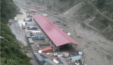 स्याफ्रु-रसुवागढी सडकखण्ड मर्मत सुरु