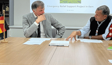 इलामका बाढीपीडितलाई जर्मनीको सहयोग