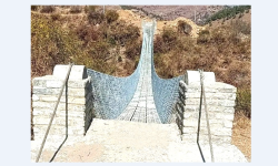 सिञ्जाको रनुखानामा झोलुङ्गे पुल निर्माण