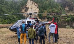 मनासलु क्षेत्रमा घाइते भएक पर्यटकको उद्वार