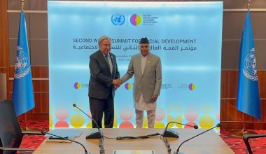 राष्ट्रपतिसँग महासचिव गुटेरेसको शिष्टाचार भेट