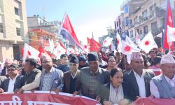 जनसभाका लागि एमालेका केन्द्रीय नेता जिल्लामा