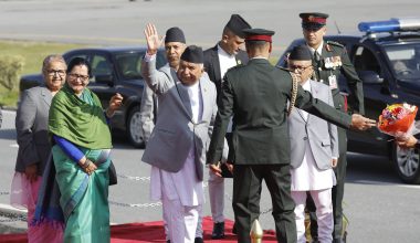 राष्ट्रपति कतार प्रस्थान