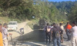 कालीगण्डकी कोरिडोर : लस्ती–बेनी खण्ड कालोपत्र गरिँदै