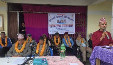 नगरप्रमुख भट्टराईद्वारा आमाको स्मृतिमा अक्षयकोष