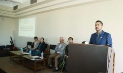 खण्डहरजस्तो भएको मुद्रण केन्द्रको धुलो टकटक्याएर छपाइ सुरु गरेका छौँ : सञ्चारमन्त्री खरेल