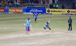 कर्णाली याक्सलाई ५ विकेटले हराउँदै काठमाडाैं गोर्खाजकाे सहज जित