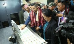 सुरक्षण मुद्रण केन्द्रबाटै ‘लाइसेन्स’ छपाइ सुरु