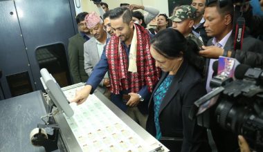 सुरक्षण मुद्रण केन्द्रबाटै ‘लाइसेन्स’ छपाइ सुरु