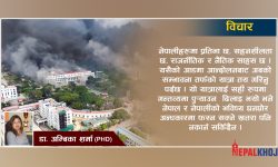 राजनीति चुक्दै जाँदा जनताले यसको मूल्य चुकाउँदै जानु पर्दछ !