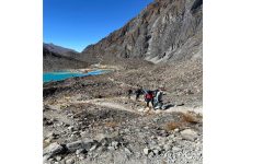 पदमार्ग निर्माण भएपछि अन्नपूर्ण आधार शिविर पुग्ने पर्यटकको चाप बढ्यो