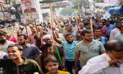 हसिना मुद्दाको विरोधमा अवामी लिगद्वारा आह्वान गरिएको ‘लकडाउन’ ले बङ्गलादेश ठप्प