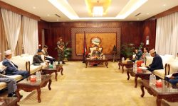 प्रधानमन्त्री र दुवै सदनका प्रमुखबीच भेटवार्ता