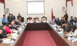 राष्ट्रियसभा सदस्यको निर्वाचनका लागि आयोगद्वारा दलहरूसँग छलफल