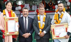 कराते स्टार एरिका सम्मानित