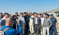 कमला पुल निर्माण तीव्र गतिमा अघि बढाउने मन्त्री घिसिङको प्रतिबद्धता