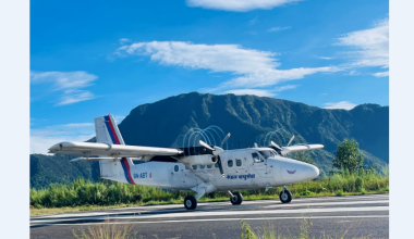 गुल्मीमा आजदेखि सातामा चार पटक हवाई उडान सुरु