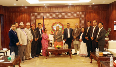 प्रधानमन्त्रीद्वारा स्थानीय जनप्रतिनिधिसँग छलफल