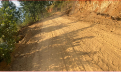 म्याङलुङ–तमोर लुबुघाट सडकखण्ड स्तरोन्नति गरिँदै