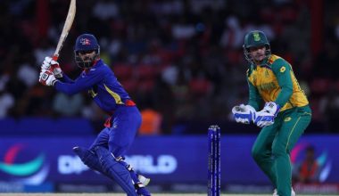 नेपाल दक्षिण अफ्रिकासँग पराजित