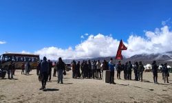 गृह र अध्यागमनको टोलीद्वारा कोरला नाका अवलोकन