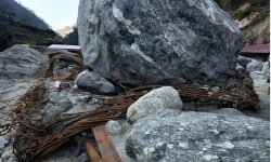 रसुवागढीस्थित सुख्खा बन्दरगाहको सफाइ सुरु