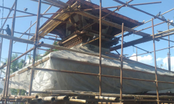 फेवातालस्थित तालाराही मन्दिर पुनर्निर्माण अन्तिम चरणमा