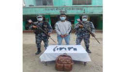 दुई थान पेस्तोलसहित एकजना पक्राउ