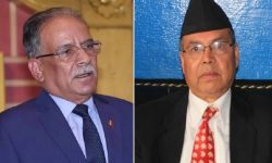 पूर्वप्रधानमन्त्रीद्वय दाहाल र खनालबीच भेटवार्ता