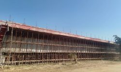 सिधनियाघाटमा तीव्र गतिमा पक्की पुल निर्माण हुँदै