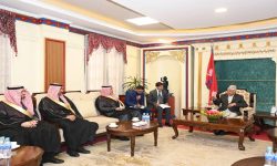 राष्ट्रपतिसँग बिदाइ भेट